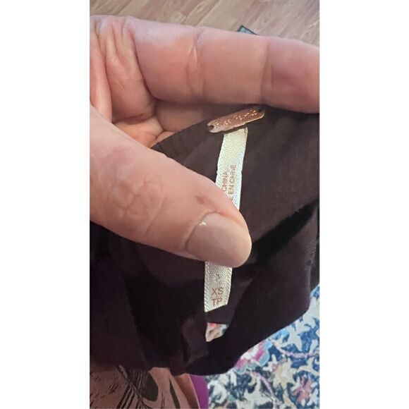 FREE PEOPLE BURGUNDY TANK DRESS WOMENS SZ XS - Picture 9 of 11